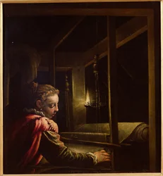 Penélope deshaciendo su tapiz